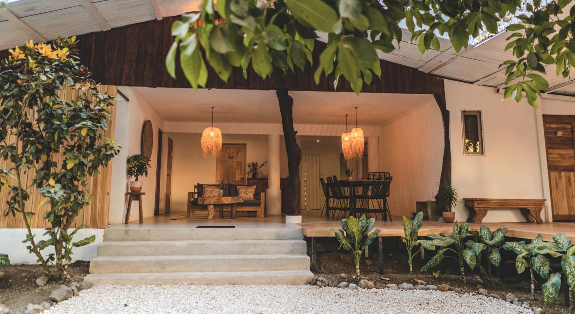 Cuatro Vientos Lodge & Apartments - Mal Pais, Costa Rica Playa Santa Teresa  外观 照片